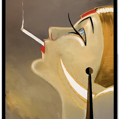 Obraz - art deco - 63x93cm - g103717