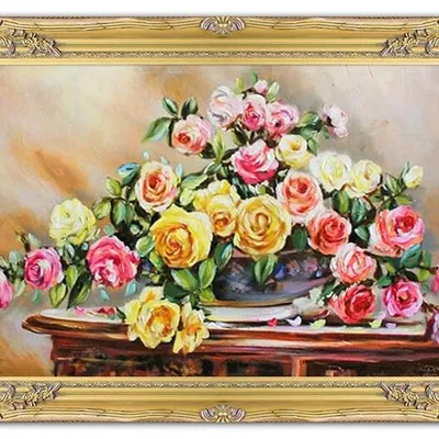 Róże - wiązanka od radka - 75x105 cm - g03997