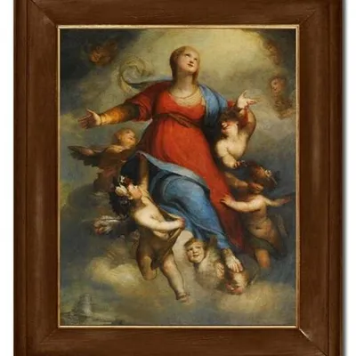 Religijne - wniebowzięcie najświętszej maryi panny - 58x68 cm - g94578