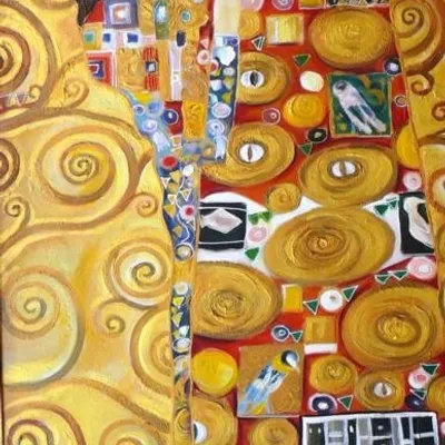 Gustav klimt - spełnienie - 60x90 cm - g01572