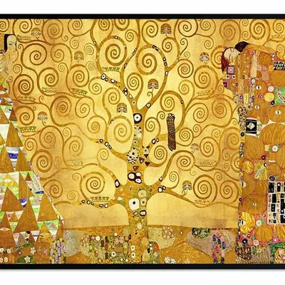 Obraz drukowany - gustav klimt - drzewo życia - 53x73 cm - g109846