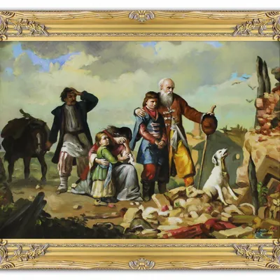 Obraz - premium kopie mistrzów - 64x84cm - g95228