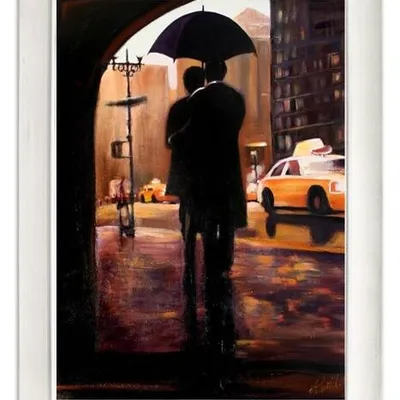 Ludzie - przed odjazdem - 63x84 cm - g06817