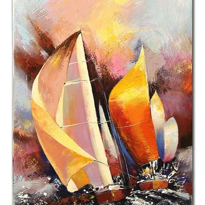 Obraz olejny - marynistyka - 110x150 cm - g118997