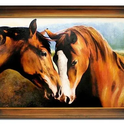 Zwierzęta - kasztanki - 63x84 cm - g03590