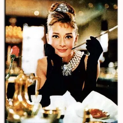 Audrey hepburn - uśmiech - 40x50 cm - g17626