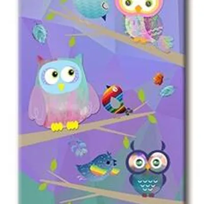 Sowy - sowia ferajna - 150x50 cm - g95038