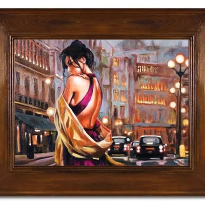 Ludzie - chłód - 76x96 cm - g16509