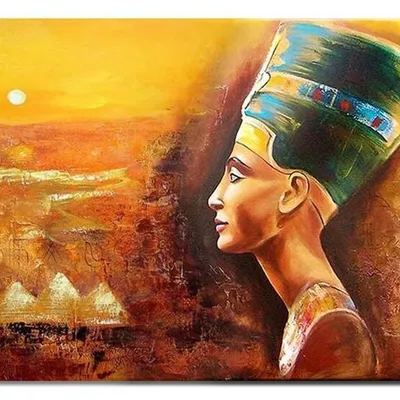 Afryka i egipt - królowa - 50x70 cm - g02737