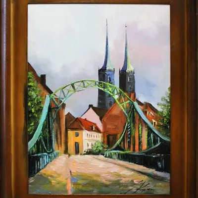 Wrocław - most tumski - 40x50 cm - g15986
