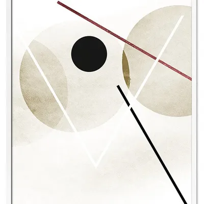Obraz - abstrakcje geometryczne - 53x73cm - g115133
