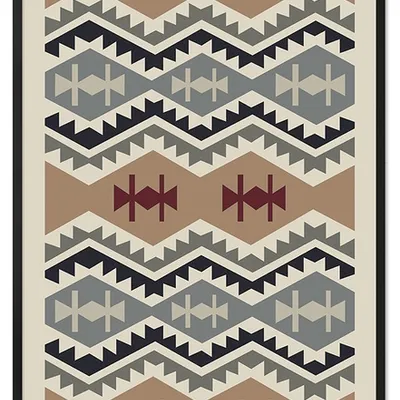 Obraz - abstrakcje geometryczne - 53x73cm - g110434