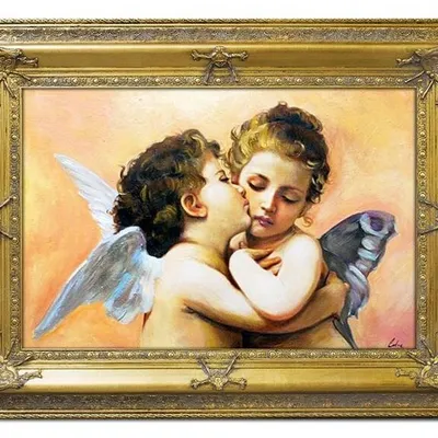 Aniołki - niewinność - 90x120 cm - g10026