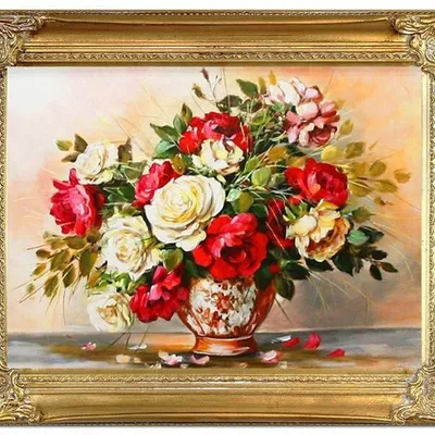 Róże - kwiaty dla lidki - 40x50 cm - g03189