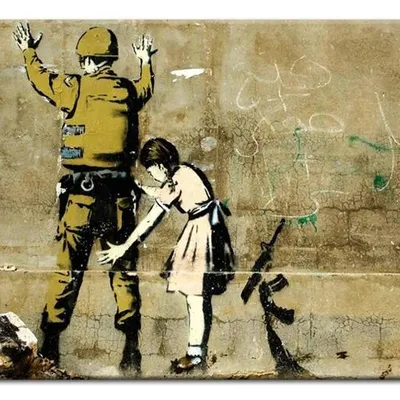 Banksy - wojna - 60x90 cm - g92664