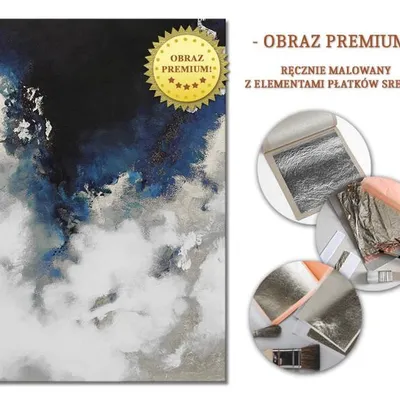 Obraz olejny - abstrakcyjne - 60x90 cm - g107206