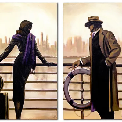 Obraz - modernizm - 110x150cm x 2szt. - g94742