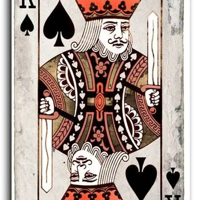 Na wesoło - król pik - 60x90 cm - g93206
