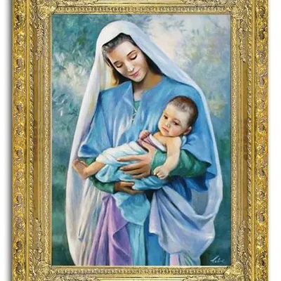 Maryja - święta matka - 77x97 cm - g06299