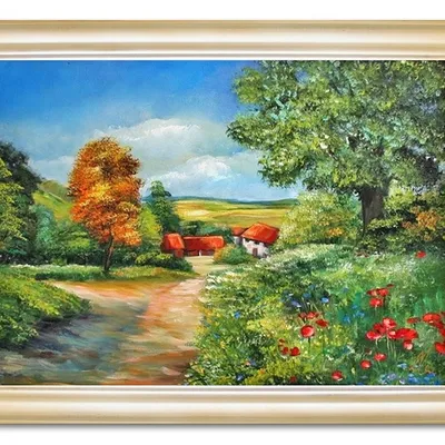 Obraz - pejzaż nowoczesny - 62x82cm - g10042