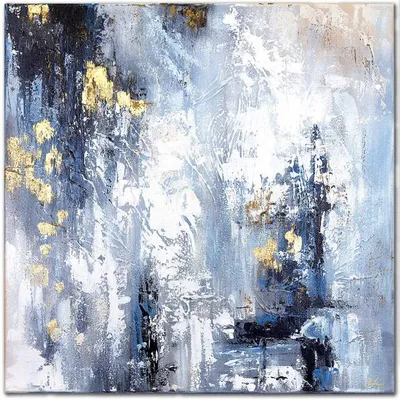 Obraz olejny - abstrakcyjne - 60x60 cm - g116481
