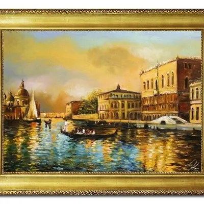 Marynistyka - wenecja - 63x84 cm - g15364
