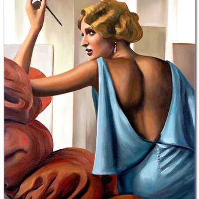 Obraz - art deco - 80x120cm - g118568