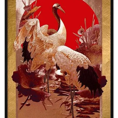 Obraz drukowany - styl orientalny - 63x93 cm - g110274