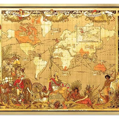 Mapy - wojenna mapa - 64x84 cm - g92457