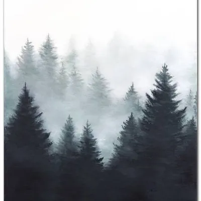 Obraz olejny - pejzaż nowoczesny - 50x70 cm - g114884