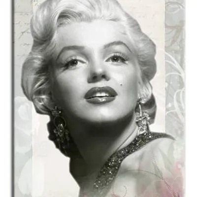 Marilyn monroe - wpatrzona w dal - 90x45 cm - g17736