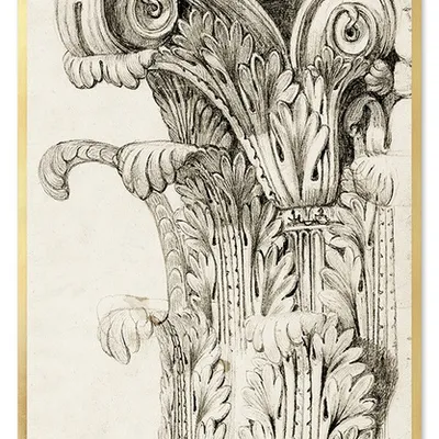 Obraz - antyk - 63x93cm - g106405