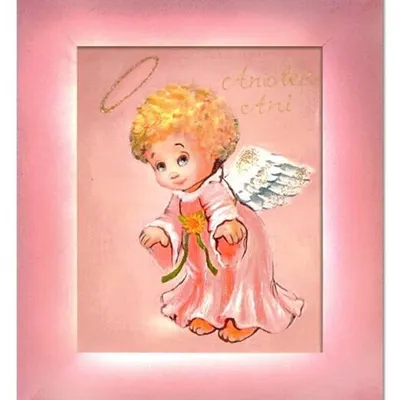 Aniołki - mały cherubinek - 29x34 cm - g02723