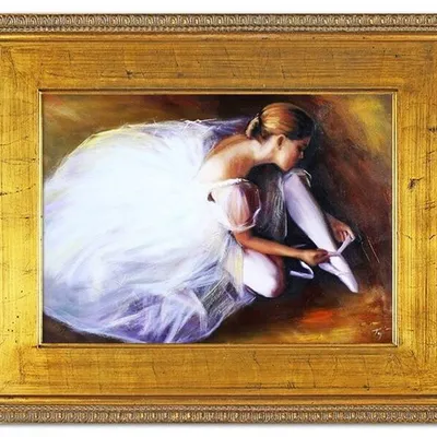 Baletnice - cała w tiulach - 82x102 cm - g16820