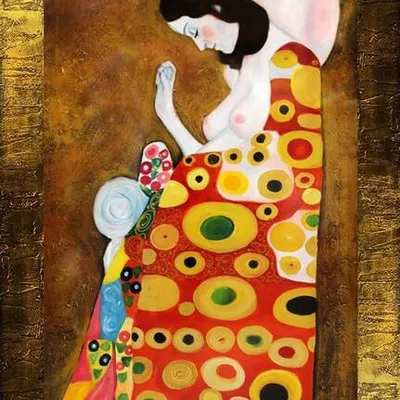 Gustav klimt - nadzieja ii - 77x107 cm - g00334