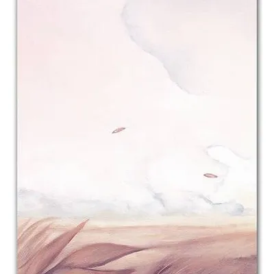 Obraz olejny - pejzaż nowoczesny - 60x90 cm - g114485