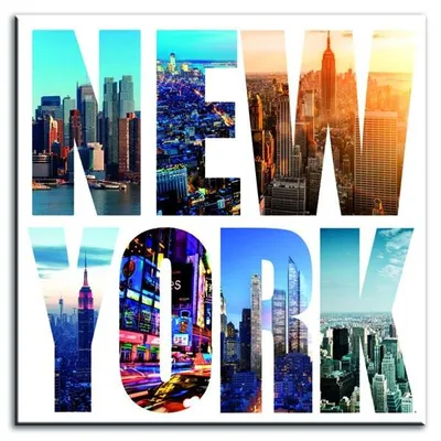 New york - new york, new york... - 100x100 cm - g93472