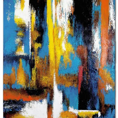 Obraz olejny - abstrakcyjne - 120x160 cm - g118480
