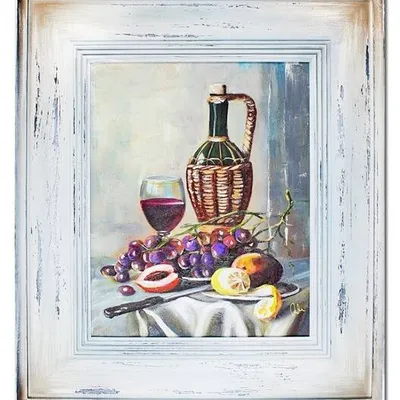 Tradycyjna - wino brzoskwiniowe - 61x71 cm - g16804