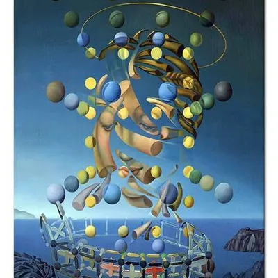 Obraz drukowany - salvador dali - maksymalna prędkość - 50x70 cm - g109784