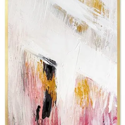Obraz olejny - abstrakcyjne - 63x93 cm - g107050