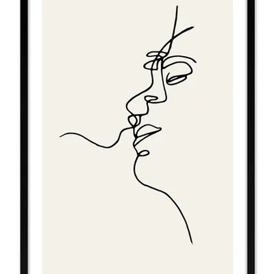 Obraz - abstrakcje - postacie - 63x93cm - g103597
