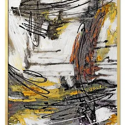 Obraz olejny - abstrakcyjne - 63x93 cm - g111956