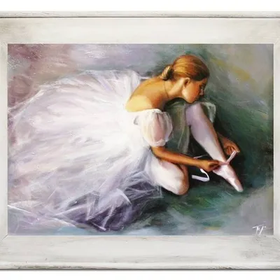 Baletnice - cała w tiulach - 72x92 cm - g15155