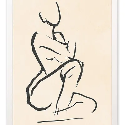 Obraz - abstrakcje - postacie - 33x43cm - g113891