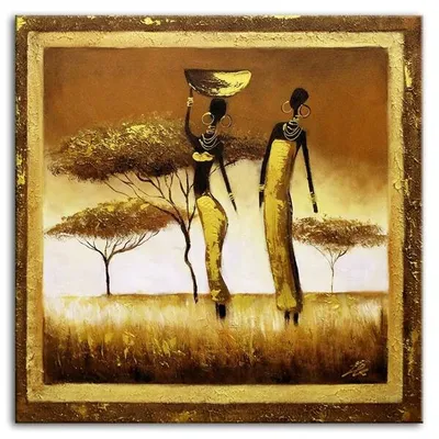 Afryka i egipt - panie - 60x60 cm - g00543