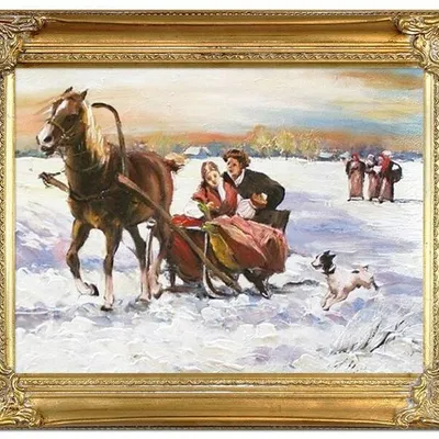 Alfred wierusz-kowalski - sanna - 40x50 cm - g05453