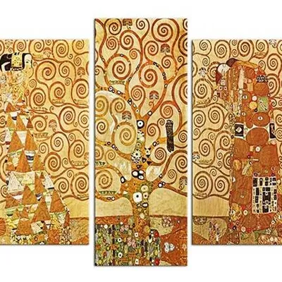 Gustav klimt - drzewo życia - 45x70 cm x2, 45x100 cm x2, 45x120 cm - g94861
