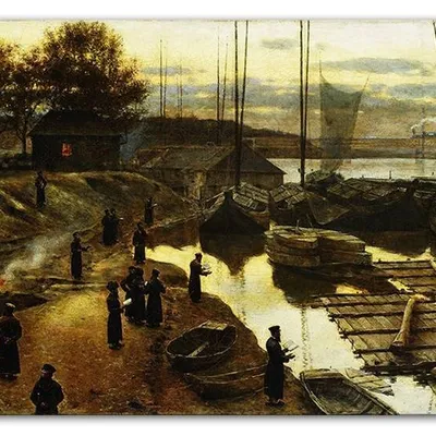 Aleksander gierymski - święto trąbek - 50x70 cm - g93717
