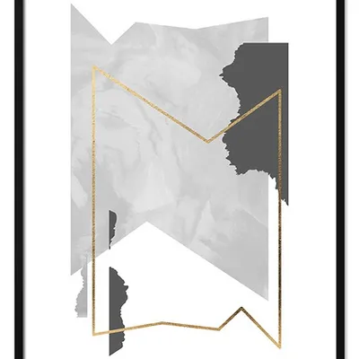 Obraz - abstrakcje geometryczne - 63x93cm - g114822